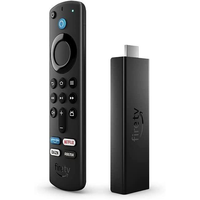 Amazon B09JFLJTZG Fire TV Stick 4K Max - Alexa対応音声認識リモコン(第3世代)付属 ストリーミングメディアプレーヤー Fire TV ブラック｜alljapan-online-shop
