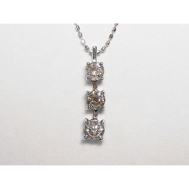 K18WG ホワイトゴールド ダイヤモンド ペンダント ネックレス｜alljewelry｜02