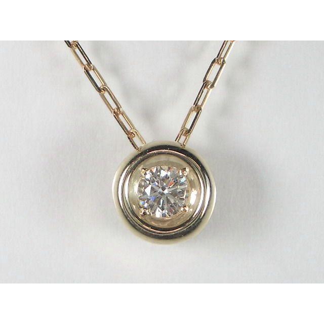 K10PG　ピンクゴールド ダイヤモンド ペンダント ネックレス｜alljewelry