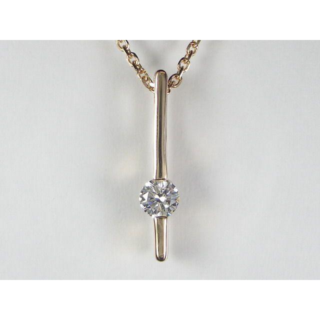 K18PG　ピンクゴールド ダイヤモンド ペンダント ネックレス｜alljewelry