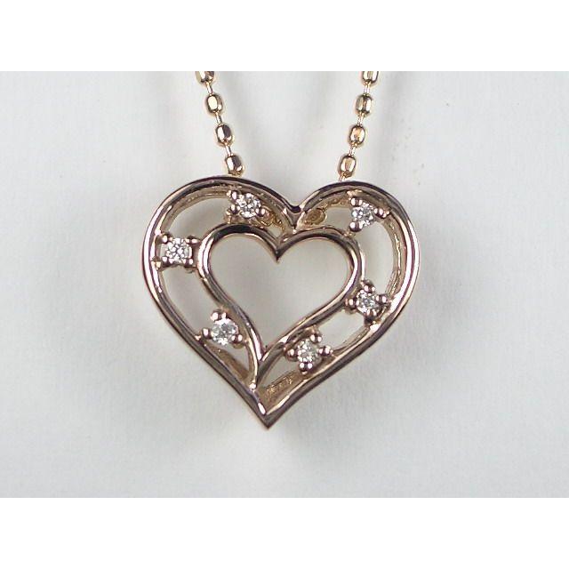 ワイレア ネックレス ハートペンダント 14k