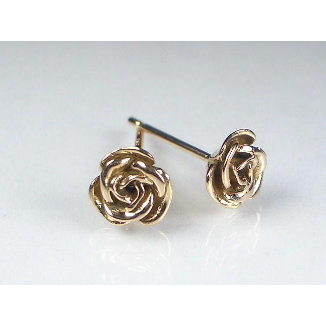 K18PG地金 ピアス : オールジュエリー - 通販 - Yahoo!ショッピング