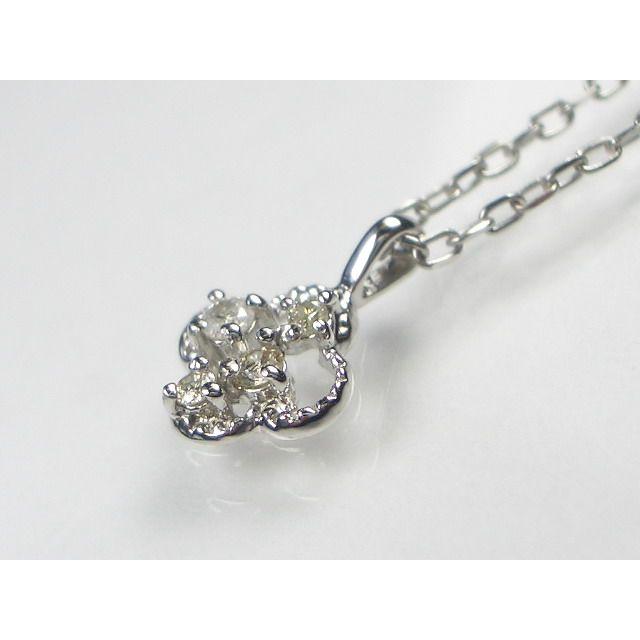 K10WGダイヤ ペンダント ネックレス｜alljewelry｜03