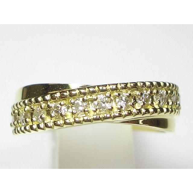 K18YGダイヤ リング | 