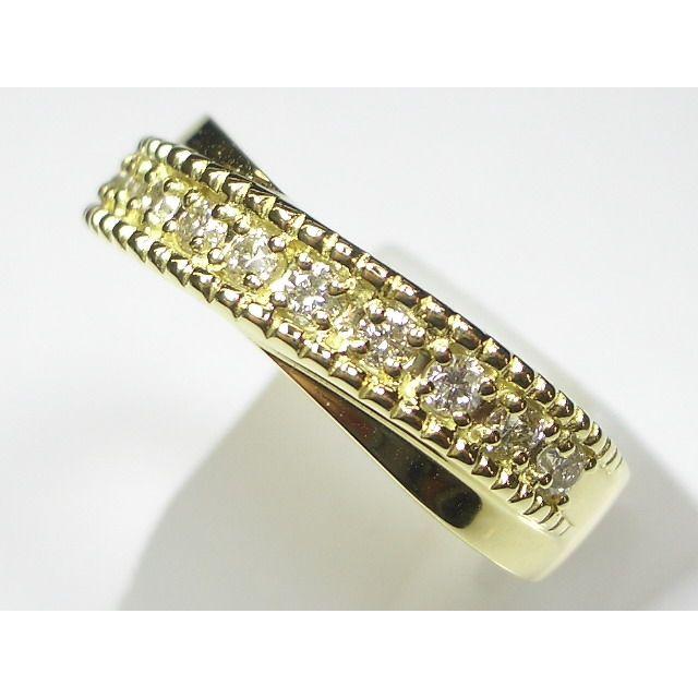 K18YGダイヤ リング |  | 02