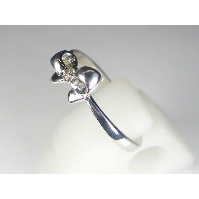 つやつやリボンK10WGダイヤ リング |  | 02