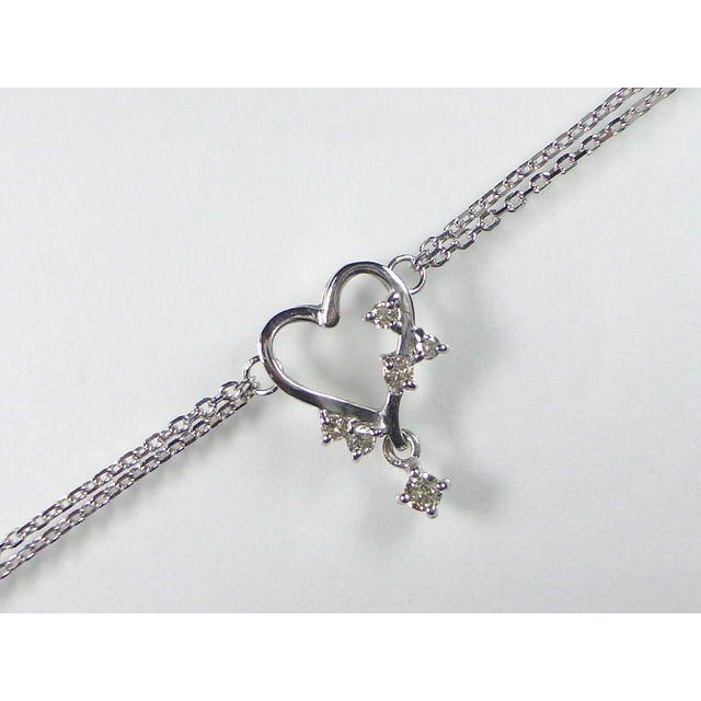 K10WGダイヤブレスレット