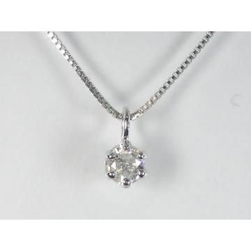 K10WG ホワイトゴールド ダイヤモンド ペンダント ネックレス｜alljewelry