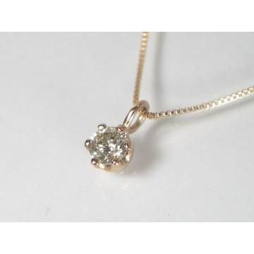 K10PG　ピンクゴールド ダイヤモンド ペンダント ネックレス｜alljewelry｜03