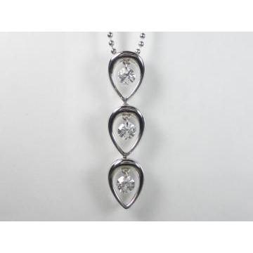 SV シルバー キュービックジルコニア ペンダント ネックレス｜alljewelry｜02