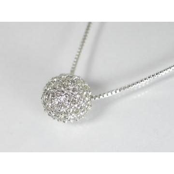 K18WG ホワイトゴールド ダイヤモンド ペンダント ネックレス｜alljewelry｜03