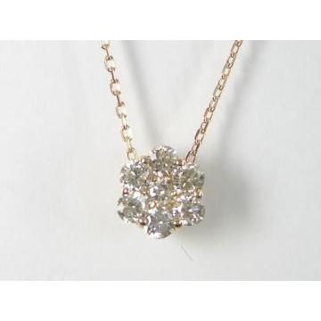 K18PG　ピンクゴールド ダイヤモンド ペンダント ネックレス｜alljewelry｜02