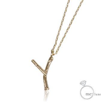 me.イニシャル ネックレス Y｜alljewelry