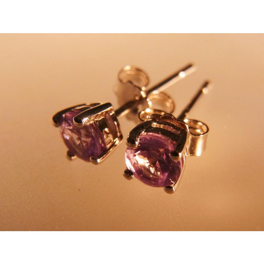 アレキサンドライト Corundum・3mm一粒 ピアス【誕生石6月】【3000円以下】【即納】｜alljewelry｜03