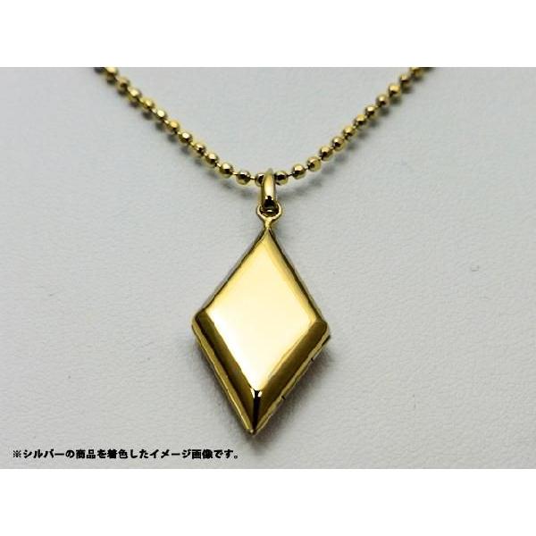 ロケットペンダント ペンダント トップ １８金イエローゴールド 菱型[小] 