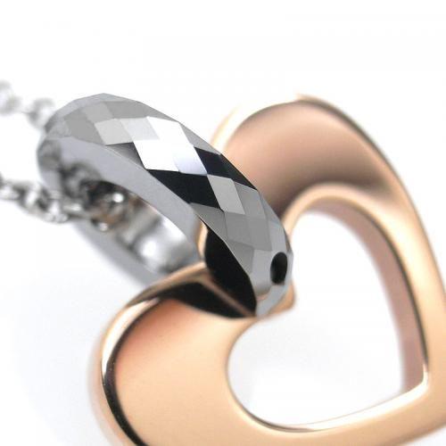 タングステン ペンダント トップ ハート ピンク【即納】 |  | 02