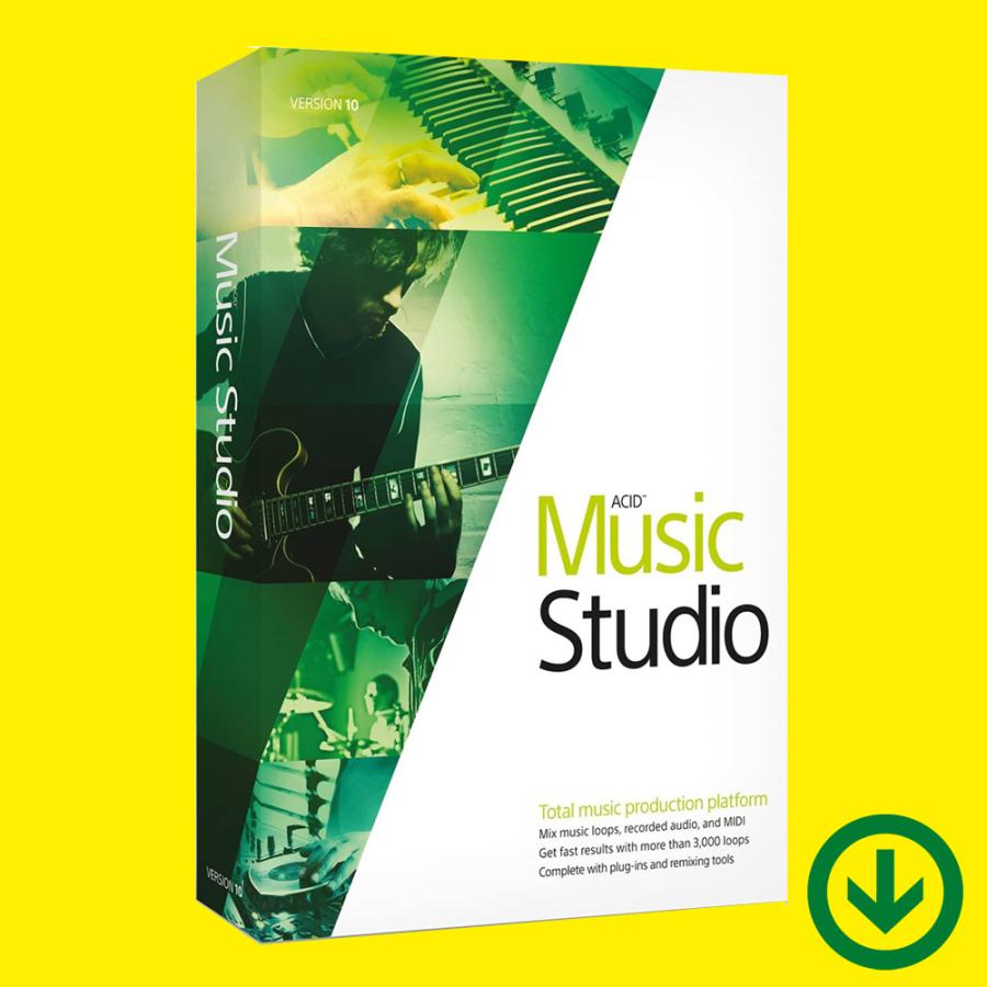 Acid Music Studio 10 [ダウンロード版] Windows用 日本語 永続