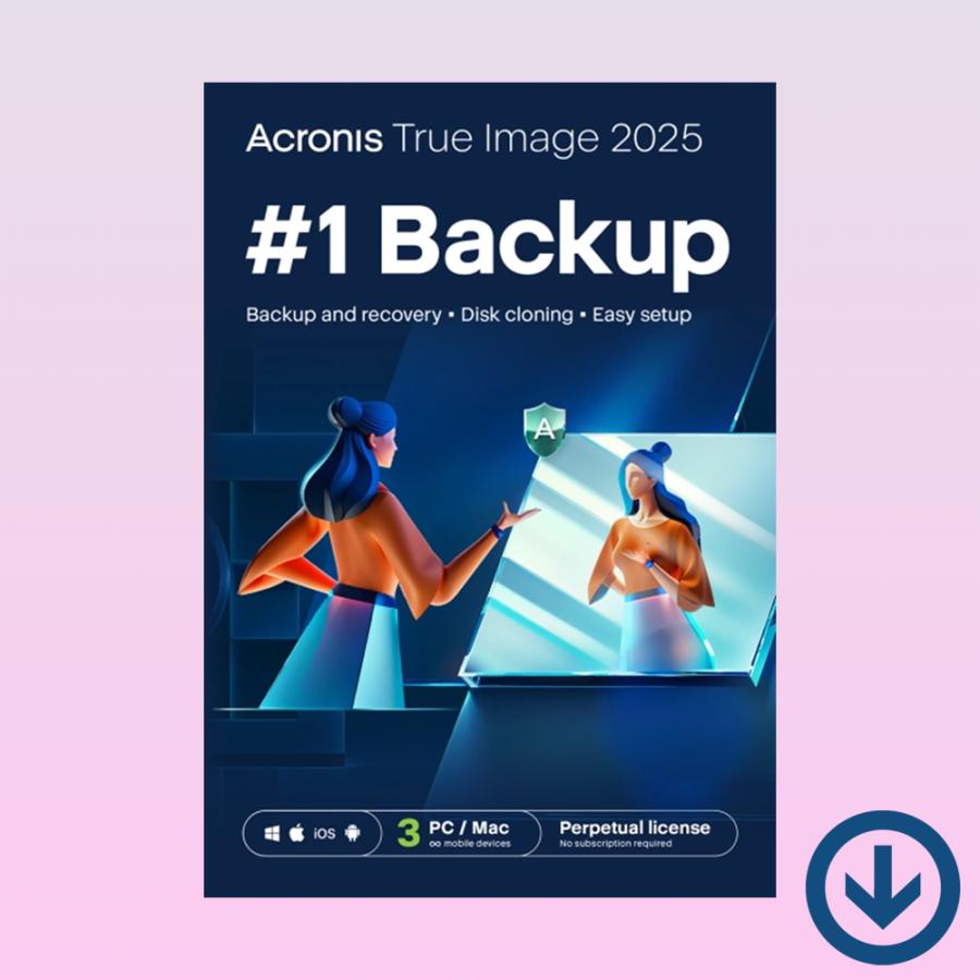 Acronis True Image 2025 3台/永続ライセンス [ダウンロード版 Acronis True Image 2025 3台/永続ライセンス [ダウンロード版