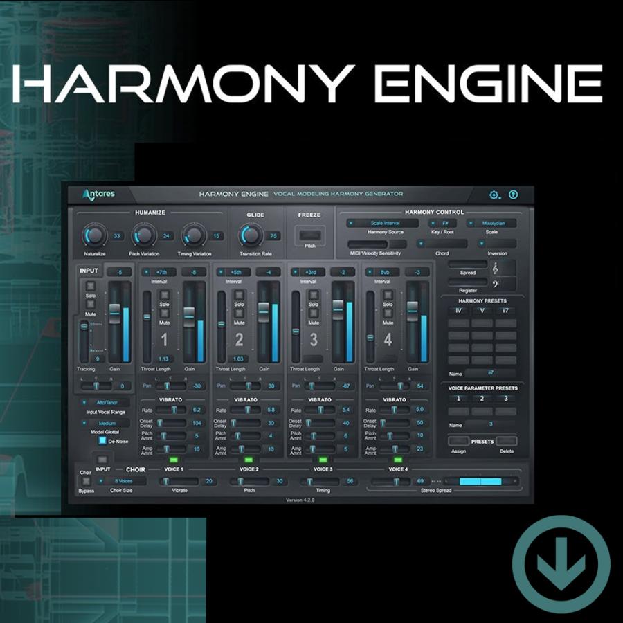 ANTARES Harmony Engine [ダウンロード版] / 特許技術を用いたボーカルハーモニー生成プラグイン ANTARES