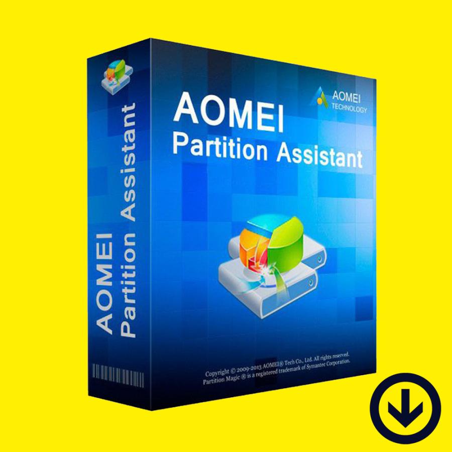 AOMEI Partition Assistant Professional 8.5（旧製品）[ダウンロード版] / 効率的で使いやすい多機能パーティション管理ソフト ALL KEY