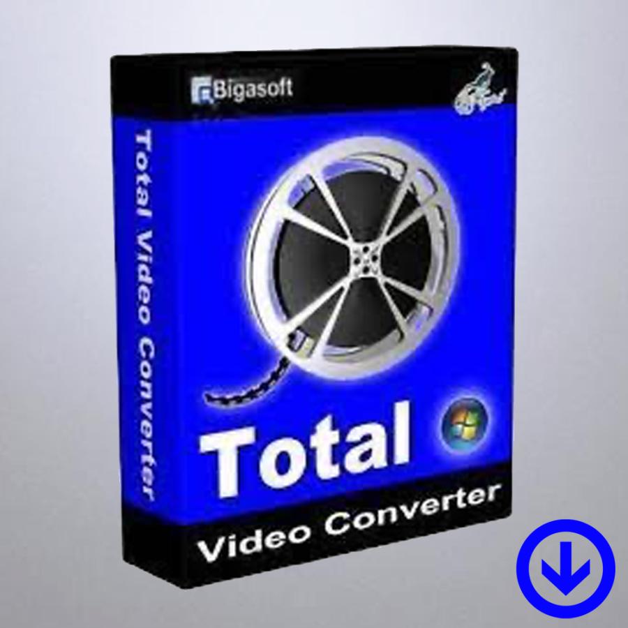 Bigasoft Total Video Converter 1PC 永久ライセンス Windows/Mac対応 [ダウンロード版] / 動画ファイル変換ソフト bigasofttotal