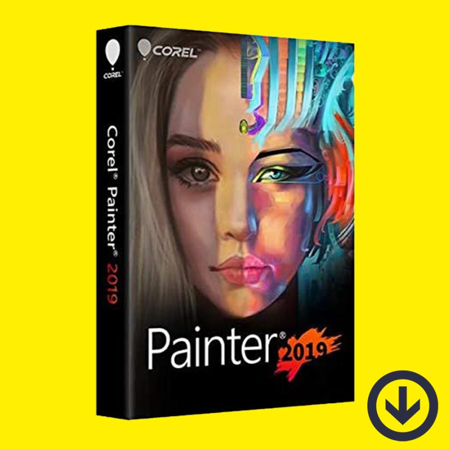 Corel Painter 2019【ダウンロード版】永続ライセンス Mac/Windows対応 | 日本語版 コーレル ペインター 動画、画像、音楽ソフト（コード販売）
