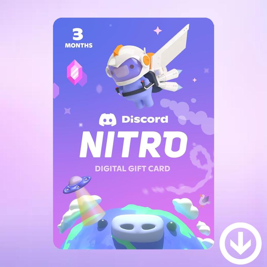 Discord Nitro ３ヶ月 お試しサブスクリプション ギフトコード [オンライン認証版] : ALL KEY SHOP JAPAN - 通販  - Yahoo!ショッピング