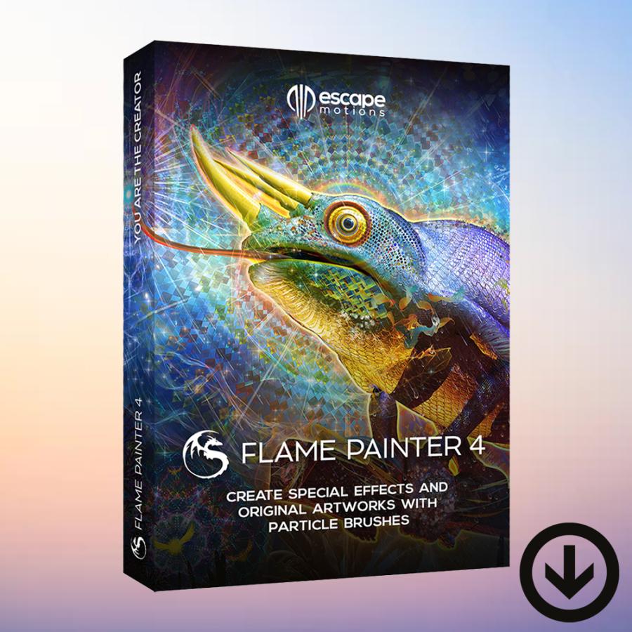 Flame Painter 4 (フレームペインター4) Mac/Windows対応【ダウンロード版】| 流動感のあるブラシを収録した受賞歴の ...