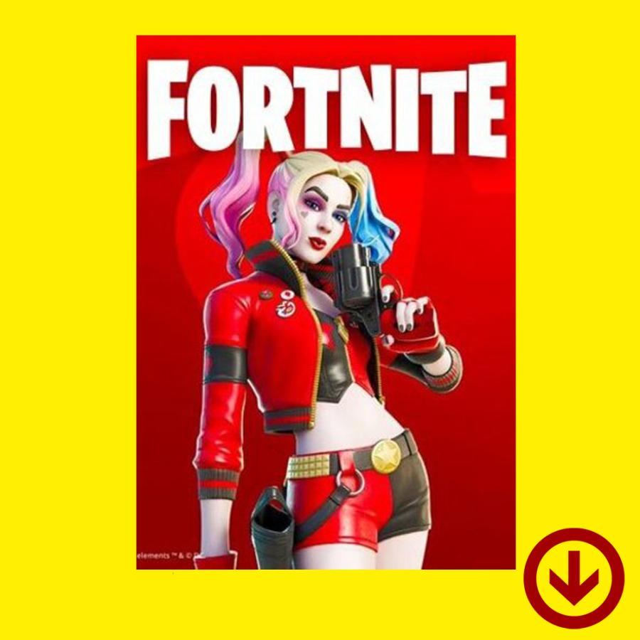 Fortnite - ハーレイ・クイン スキン [Epic Games版] プロダクトコード 即納！｜allkeyshopjapan