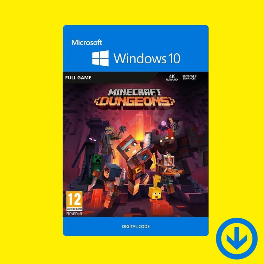 売れ筋がひクリスマスプレゼント Minecraft Dungeons Windows 10 Pc版 マインクラフト ダンジョン Aynaelda Com