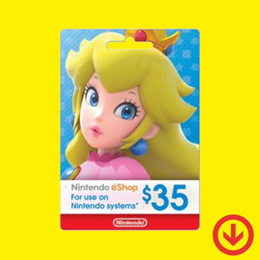 【コード通知】Nintendo eshop Card $35 / ニンテンドー eショップ カード 35ドル【北米版】｜allkeyshopjapan