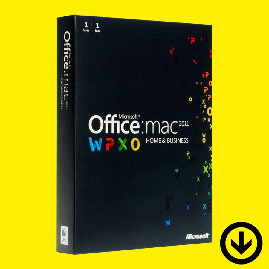 Office Home and Business 2011 for Mac 日本語 [ダウンロード版] | 1台・永続ライセンス マイクロソフト【旧商品】のサムネイル