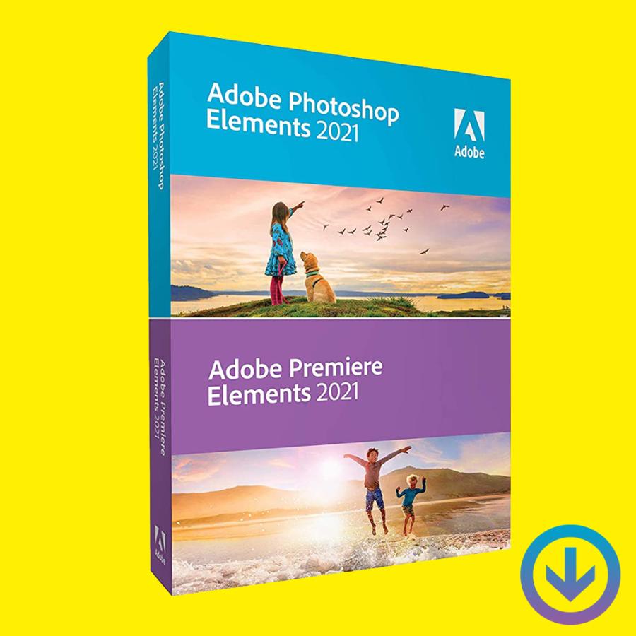 Photoshop & Premiere Elements 2021【ダウンロード版】日本語 Photoshop & Premiere Elements 2021【ダウンロード版】日本語
