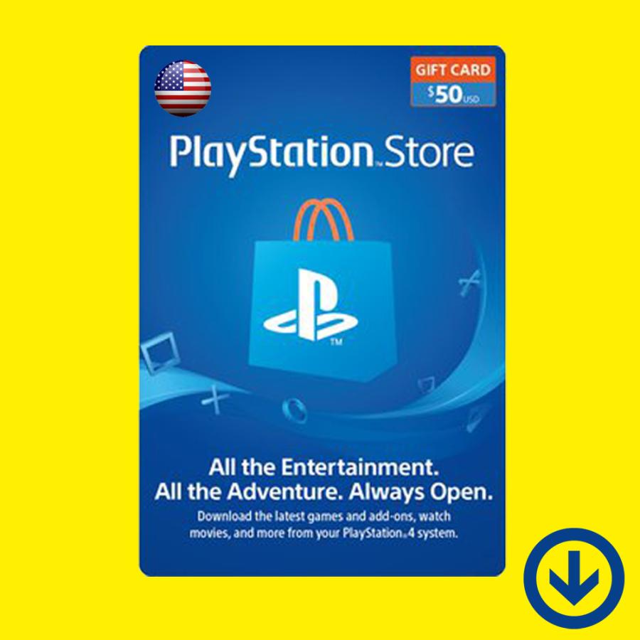 コード通知 PlayStation 推奨 Network Card 驚きの価格が実現！ $50 PSN プレイステーション 北米版 50ドル ネットワークカード