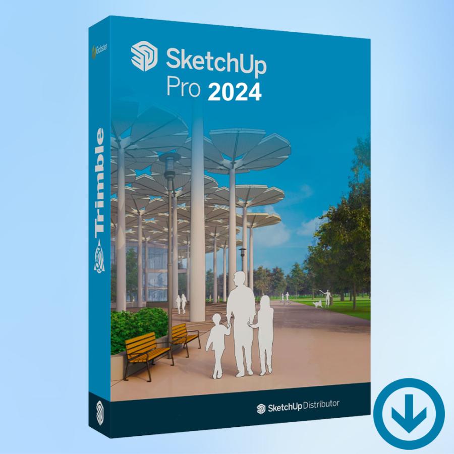 SketchUp Pro 2024（スケッチアップ プロ 2024）永久ライセンス