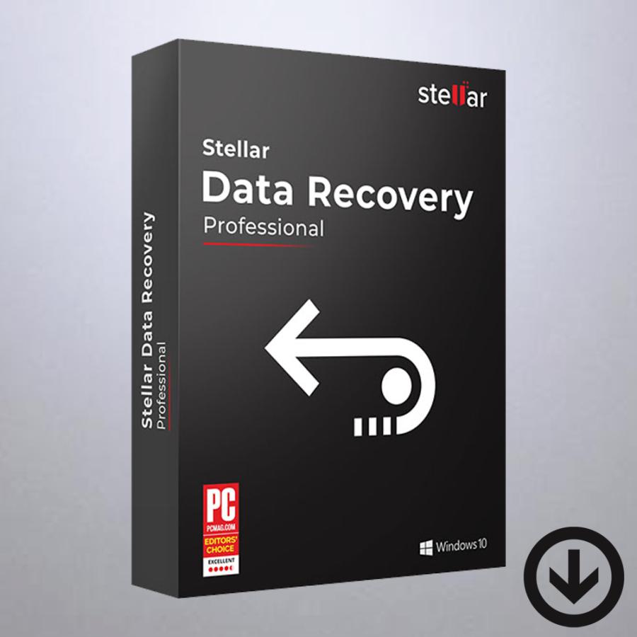 Stellar Data Recovery Professional版 Windowsデータ復元ソフト 永久ライセンス [ダウンロード版] / Windowsデバイスから消えてしまったデータを復元できます