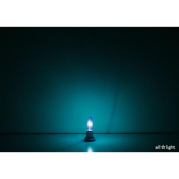 旭光電機工業 アサヒ 耐熱透明カラーシャンデリア球 E17口金 25W