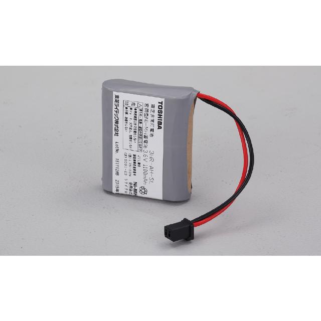 TOSHIBA（東芝） 誘導灯・非常灯用バッテリー 3．6V 1100m 