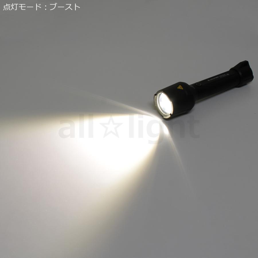 ＬＥＤＬＥＮＳＥＲ　フラッシュライト Pシリーズ P6R Work 高演色 IP68 最大850lm 充電池付 ≪さらに充電池をもう1個！≫　502186+501001≪特別限定セール！≫｜alllight｜06