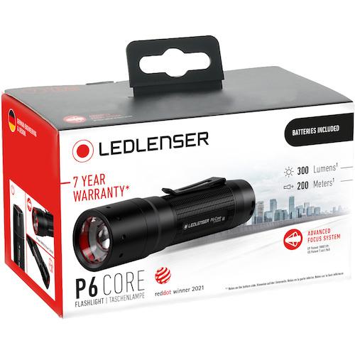 ＬＥＤＬＥＮＳＥＲ　フラッシュライト（ペンライト）　Pシリーズ　Ledlenser P6 Core　LED　IP54　300lm　単4アルカリ電池×3本（テスト用付属）　502600｜alllight｜02