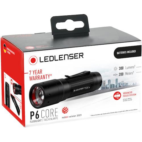 LEDLENSER P6 Core 懐中電灯 300ルーメン Ledlenser P6R Core