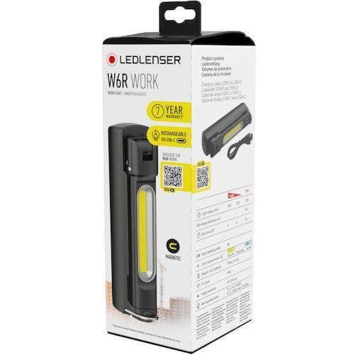 LEDLENSER ワークライト Wシリーズ W6R Work 充電式 白色LED