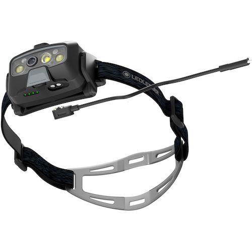 ＬＥＤＬＥＮＳＥＲ　ヘッドライト HFシリーズ HF8R Core 充電式 ハンズフリー 白色LED 3段階調光+赤色灯 IP68 1600lm 専用充電池内蔵　502801_2