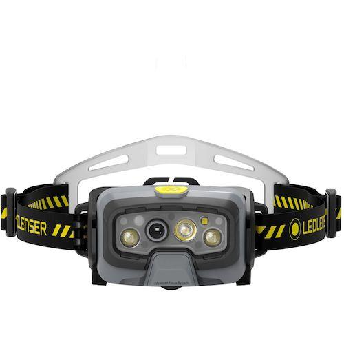 ＬＥＤＬＥＮＳＥＲ　ヘッドライト HFシリーズ HF8R Work 充電式 ハンズフリー 白色LED 3段階調光+赤色灯 IP68 1600lm 専用充電池内蔵　502802