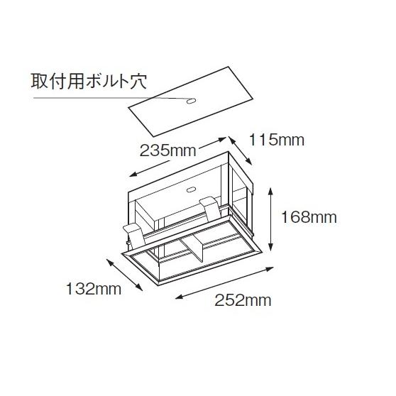 ENDO　ムービングジャイロシステム タイプＩ　2灯用ハウジング　B665BA（灯体ユニット別）