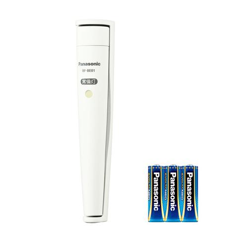 （まとめ）Panasonic エボルタNEO付き LED常備灯 BF-BE01N【×3セット】 送料無料 Panasonic（パナソニック） LED常備灯 乾電池エボルタNEO付き 単3電池