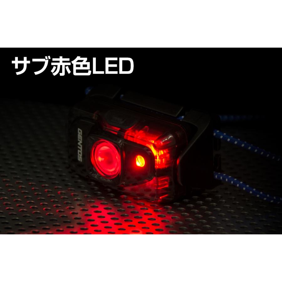 ｇｅｎｔｏｓ Compact Headlight 充電式ledコンパクトヘッドライト 白色led 赤色led Ip64 2lm Usbケーブル付き Cp 01r Cp01r Gentos オールライト Yahoo 店 通販 Yahoo ショッピング