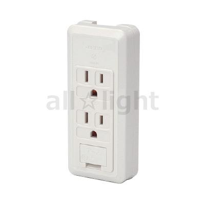 神保電器（JIMBO） 露出形配線器具 アースターミナル付接地コンセント 