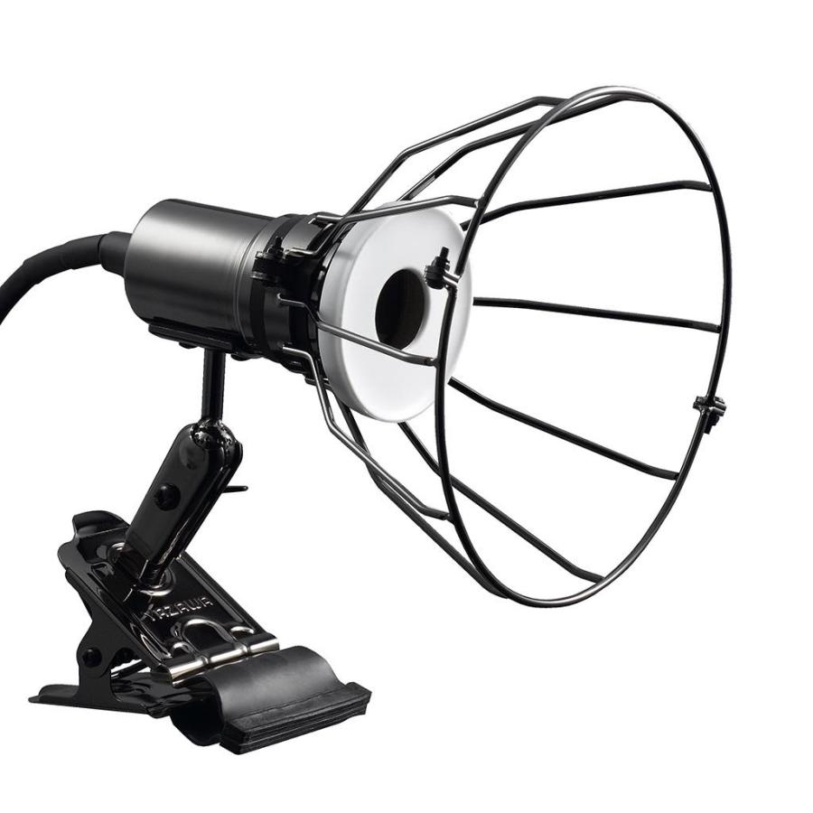 YAZAWA ヤザワ 防雨形クリップライト ガード付き E26口金 ガン