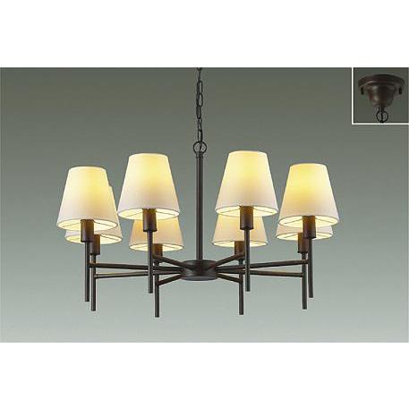 大光電機 DAIKO LEDシャンデリア 白熱灯60W×8灯相当 (ランプ付) 電球色  